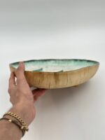 ظرف پذیرایی چوبی با رزین و نقاشی اکریلیک - Image 2